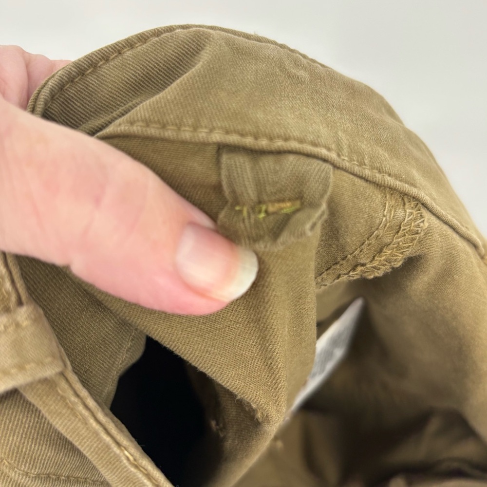 NILI LOTAN Jenna Pant Olive Green Sz 8 - Picture 9 of 16